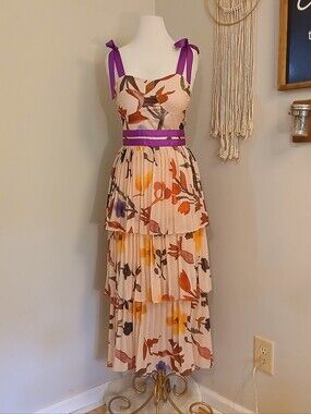 L'Atiste Floral Maxi Dress